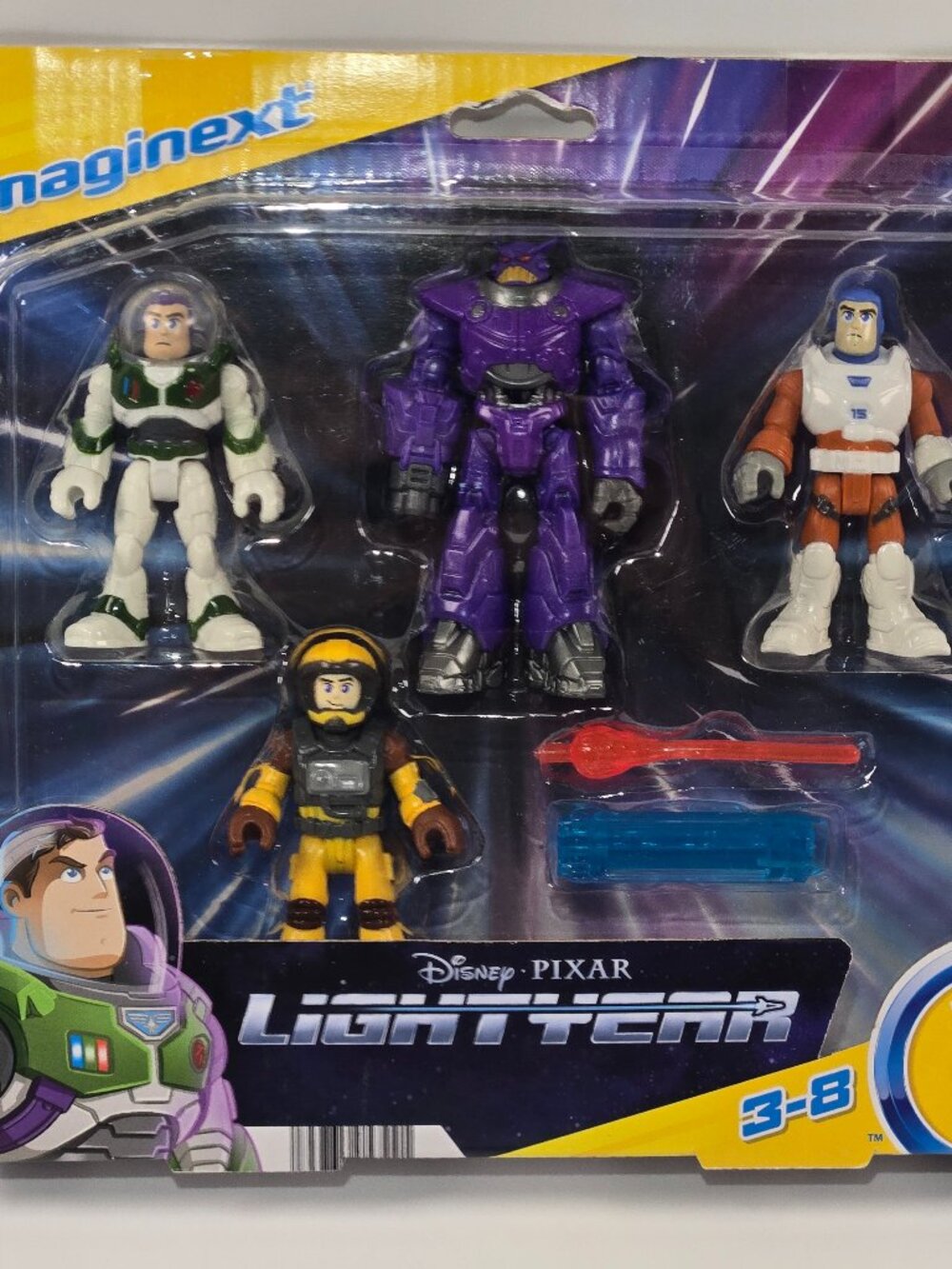 Mattel Disney Pixar Lightyear Toys, Imaginext Buzz Lightyear Mission Multipack